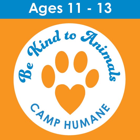 Camp Humane ages 11-13